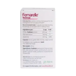 Femarelle Recharge Packshot - Back