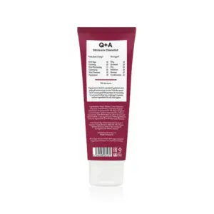 Q+A Hyaluronic Acid Gel Cleanser 125ml Packshot - Back