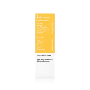 Q+A Peptide Facial Serum 30ml Packshot - Back