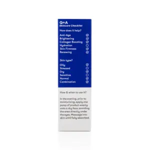 Q+A Retinol Serum 30ml Packshot - Back