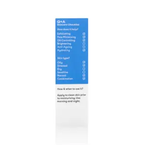 Q+A Salicylic Acid Serum 30ml Packshot - Back