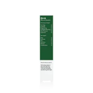 Q+A Seaweed Peptide Eye Gel 15ml Packshot - Back