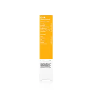 Q+A Vitamin C Eye Cream 15ml Packshot - Back