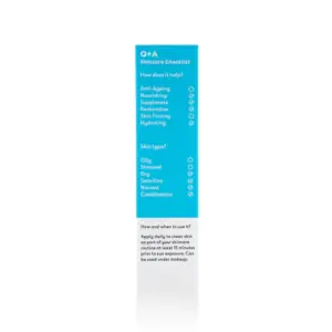 Q+A Squalane SPF 50 Hydrating 50ml Packshot - Back